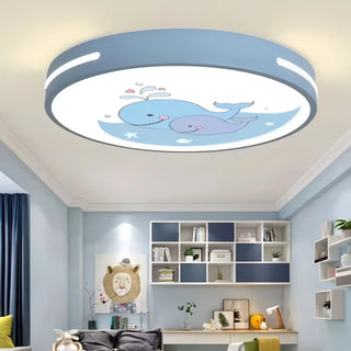 Engle - Cartoon Design Round Children's Ceiling Light