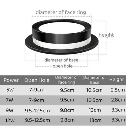 Yuri - Modern Ceiling Downlight Recessed