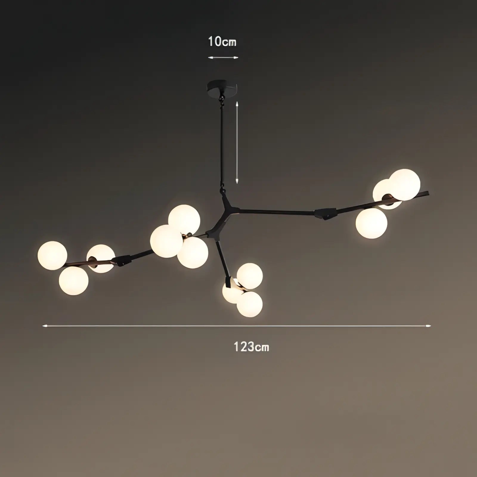 Valery - Modern Multi Arm Tree Branch Ceiling Light