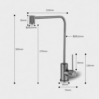 Shrankra - Modern Rotatable Cold Water Kitchen Tap