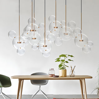 Dillon - Glass Bubble Hanging Pendant Light