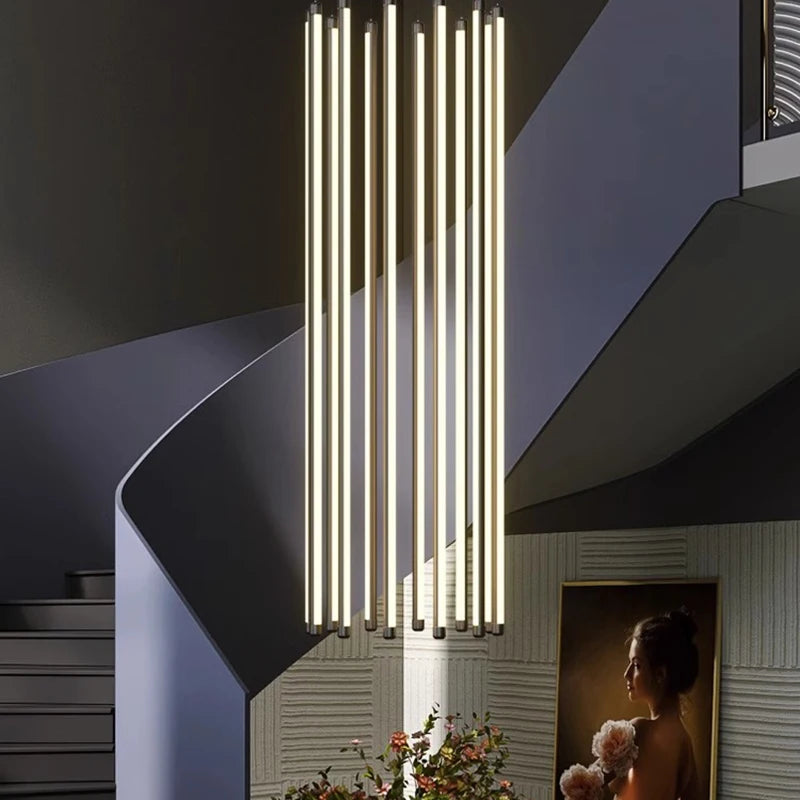Vilhelm - Modern Long Bar LED Ceiling Chandelier
