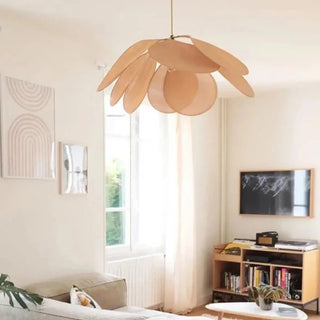 Milana - Fabric Flower Big Shade Hanging Pendant Ceiling Light