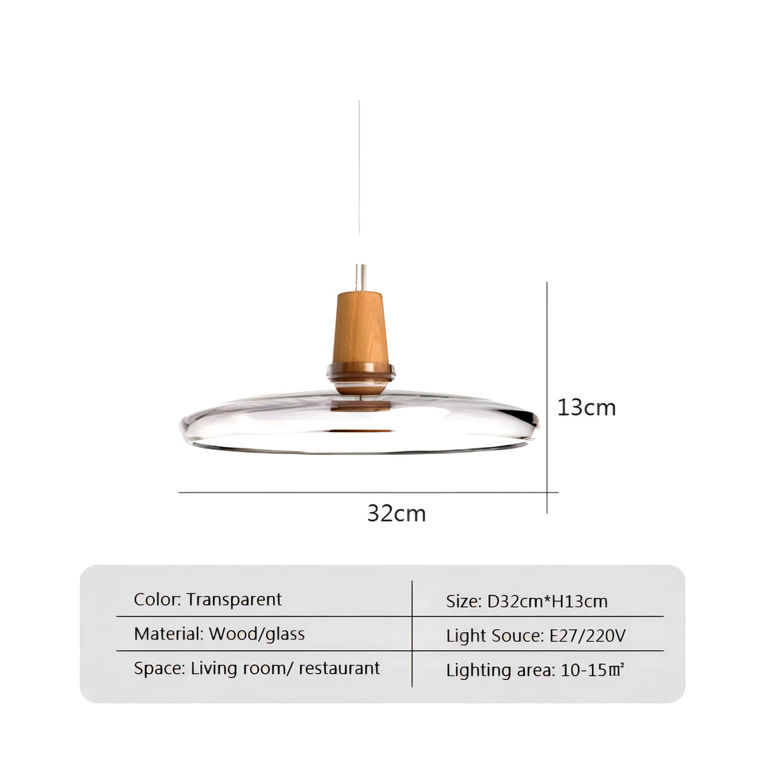Ethan - Glass Shade Round Ceiling Pendant Light