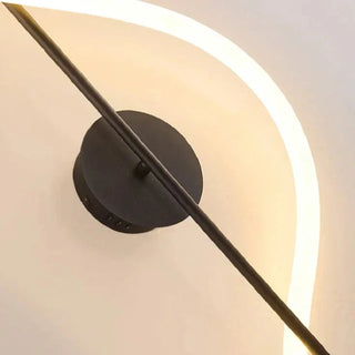 Alois - Modern Long Hose LED Curved Bar Wall Light