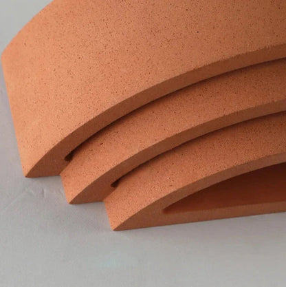 Marlena - Modern Up Down Curved Waterproof Cement LED Wall Light