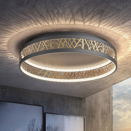 Leal - Modern LED Gold Branch Ceiling Light