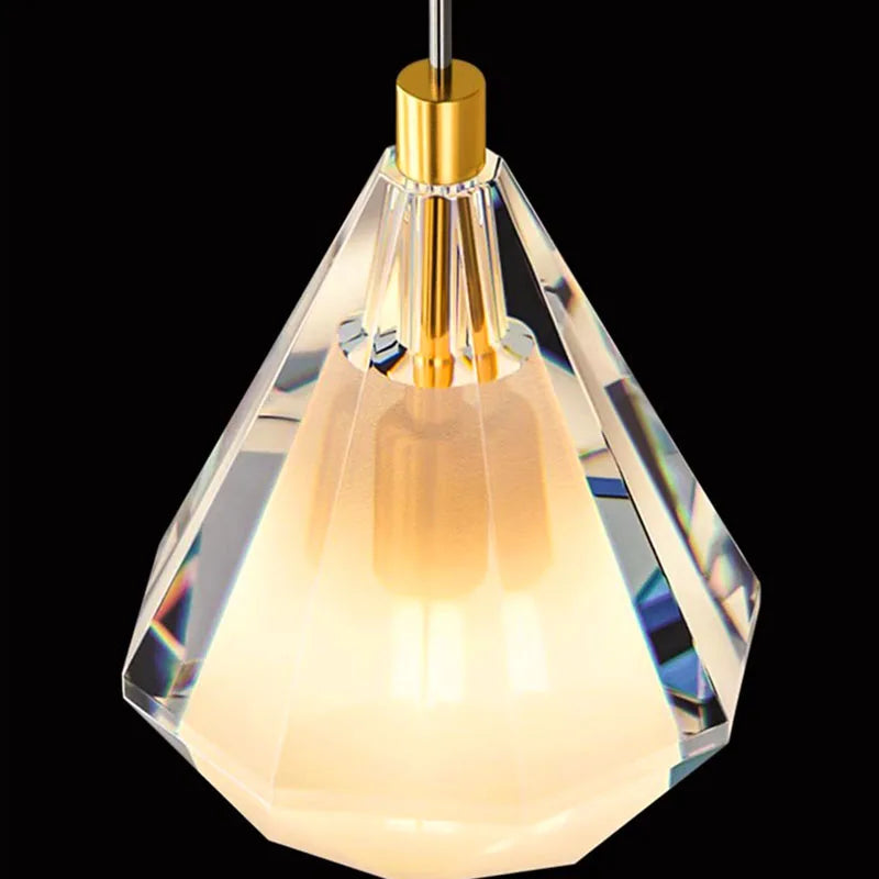 David - Crystal Pendant Hanging Chandelier