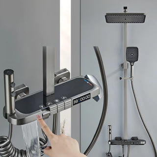 Scout - Digital Waterfall Shower System Set Thermostatic
