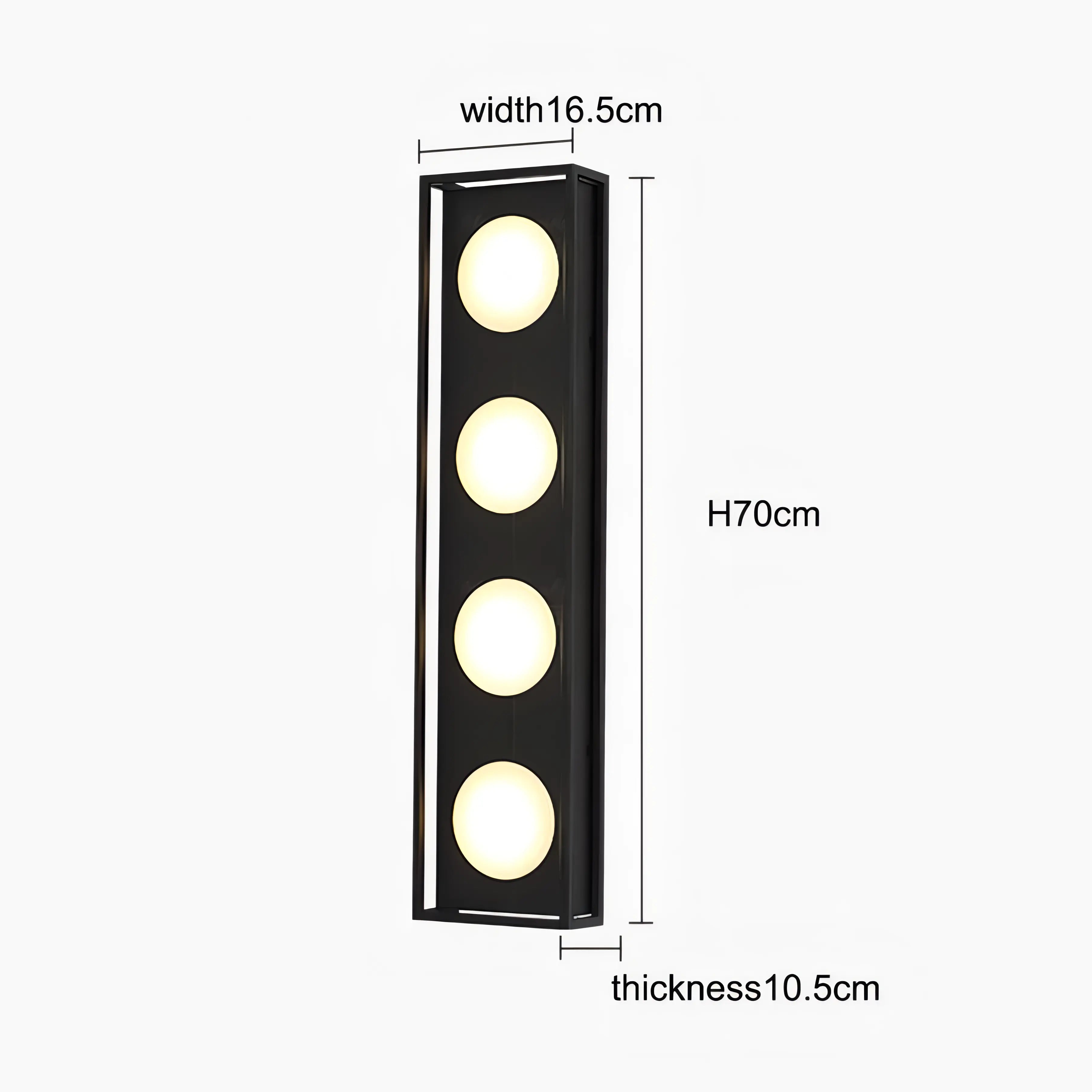 Ackerman - Outdoor IP67 Rectangular Wall Light