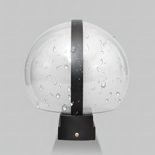 Caspian - Modern 10W Round LED Outdoor Wall Light