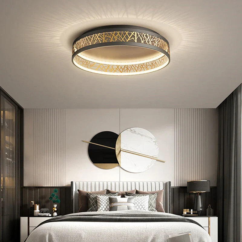 Leal - Modern LED Gold Branch Ceiling Light