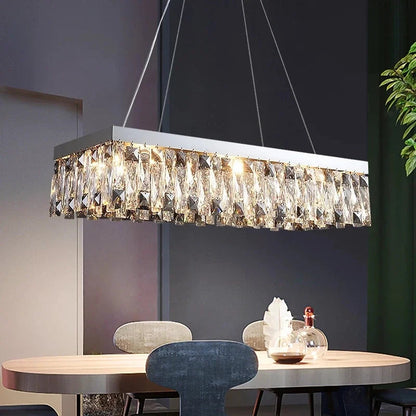 Lia - Modern Crystal Pendant Chandelier