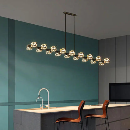 Rita - Modern Crystal Pendant Chandelier