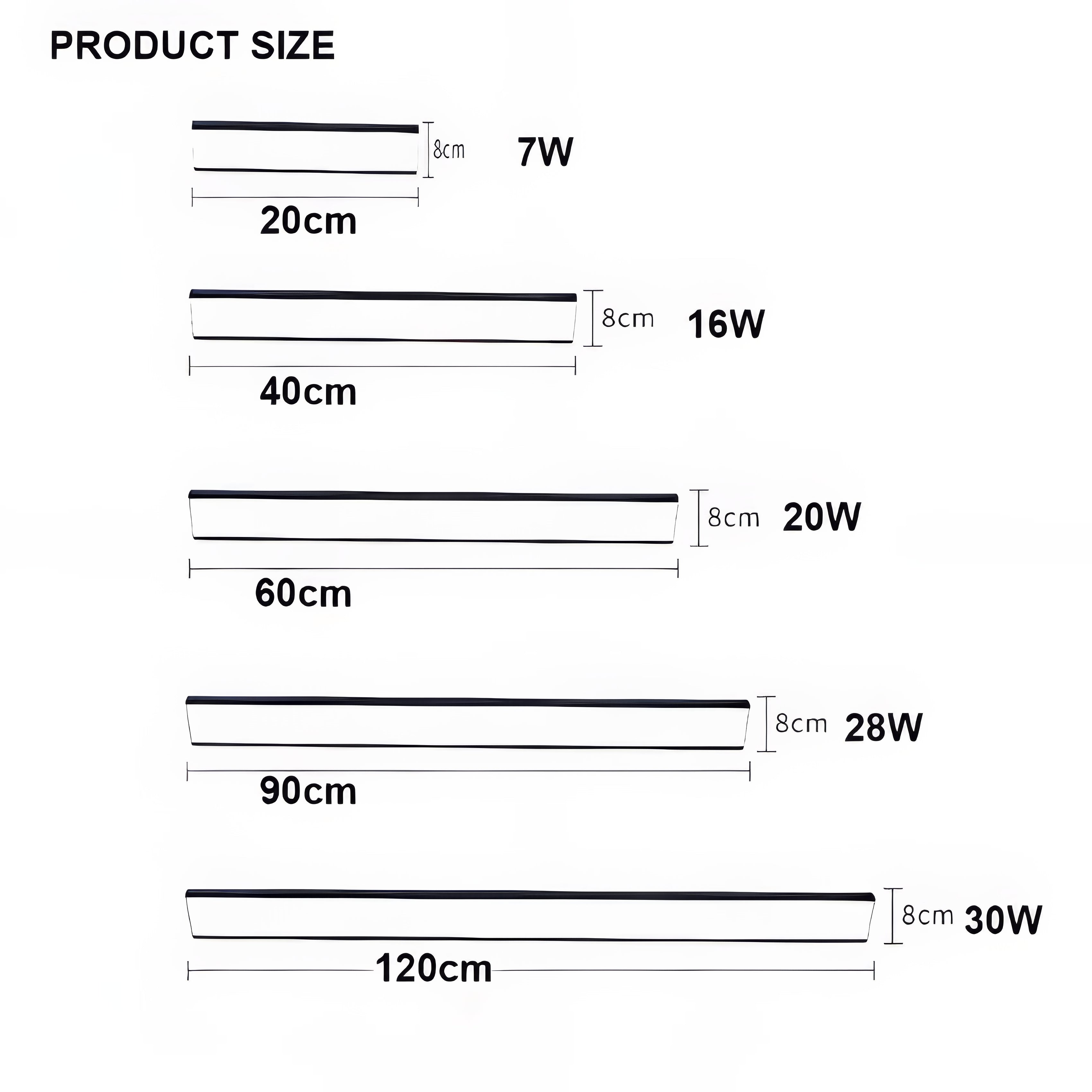 Enfys - LED Angled Outdoor Wall Light Bar