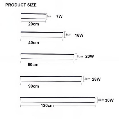 Enfys - LED Angled Outdoor Wall Light Bar