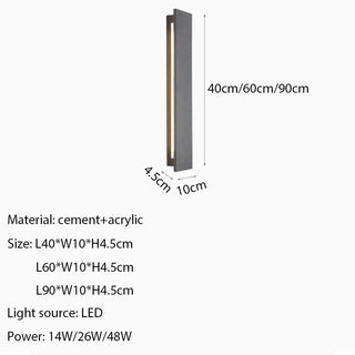 Chastity - LED IP65 Outdoor Wall Light