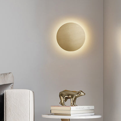 SHUMAN - Round Moon Style Minimalist Wall Light
