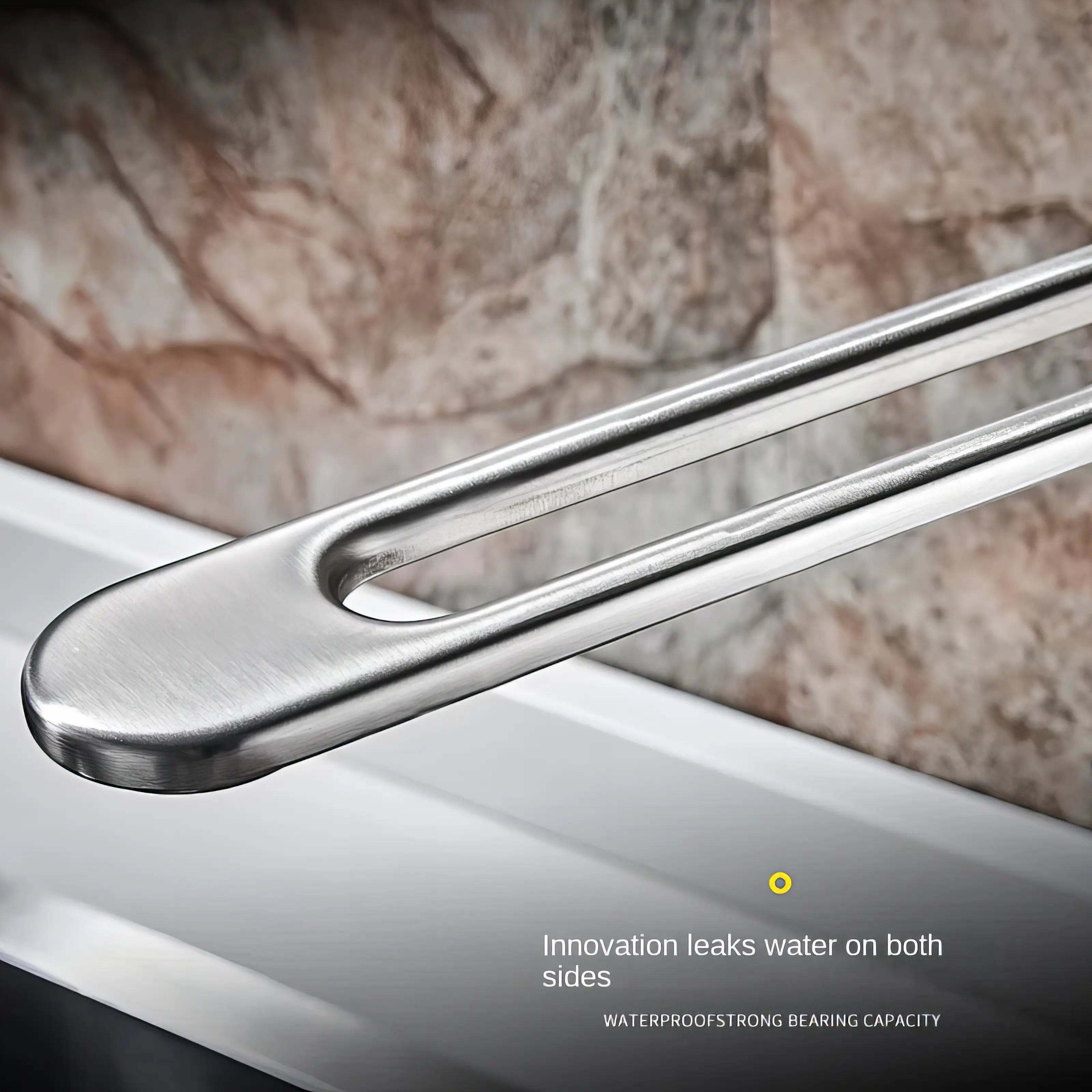 Keshaun - Rotatable Single Handle Stainless Steel Kitchen Tap
