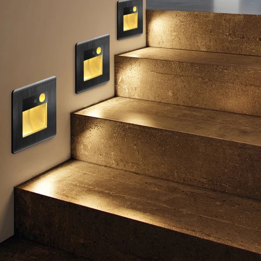 Velasquez - Smart Sensor Modern Wall Stair Aisle Light