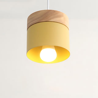 Maxton - Nordic Wood Round Pendant Hanging Ceiling Light