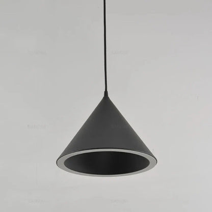 Vang - Modern Macaron LED Cone Round Pendant Light