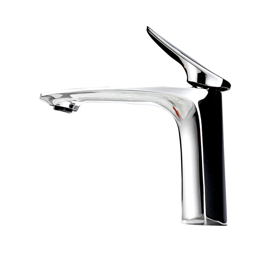 Ashely - Modern Single Handle Hot & Cold Water Bathroom Tap
