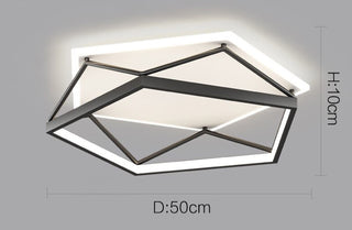 Velia - Modern Industrial Style Metal Ceiling Light