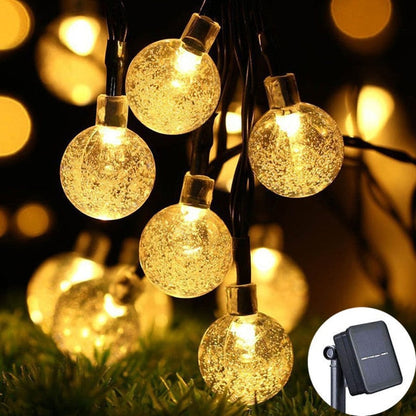Dae - Solar Crystal Ball LED String Light