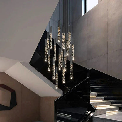 Leyla - Crystal Pendant Ceiling Chandelier