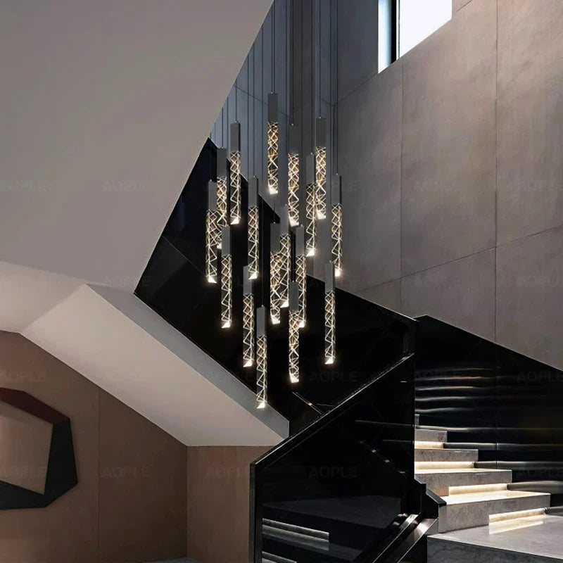 Leyla - Crystal Pendant Ceiling Chandelier