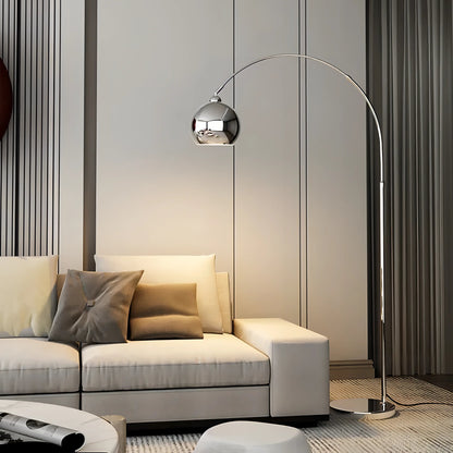 Milo - Modern Adjustable Curved Floor Lamp