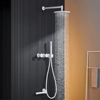 Lochlan - Modern Simple Wall Mounted Multi-Function Shower Set