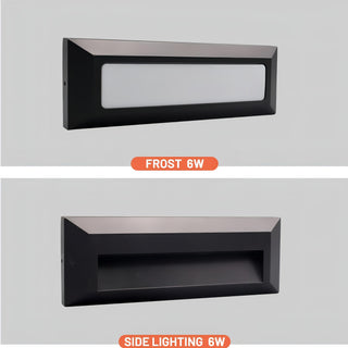 Briar - Flush-Mount Outdoor Rectangle LED Wall Light