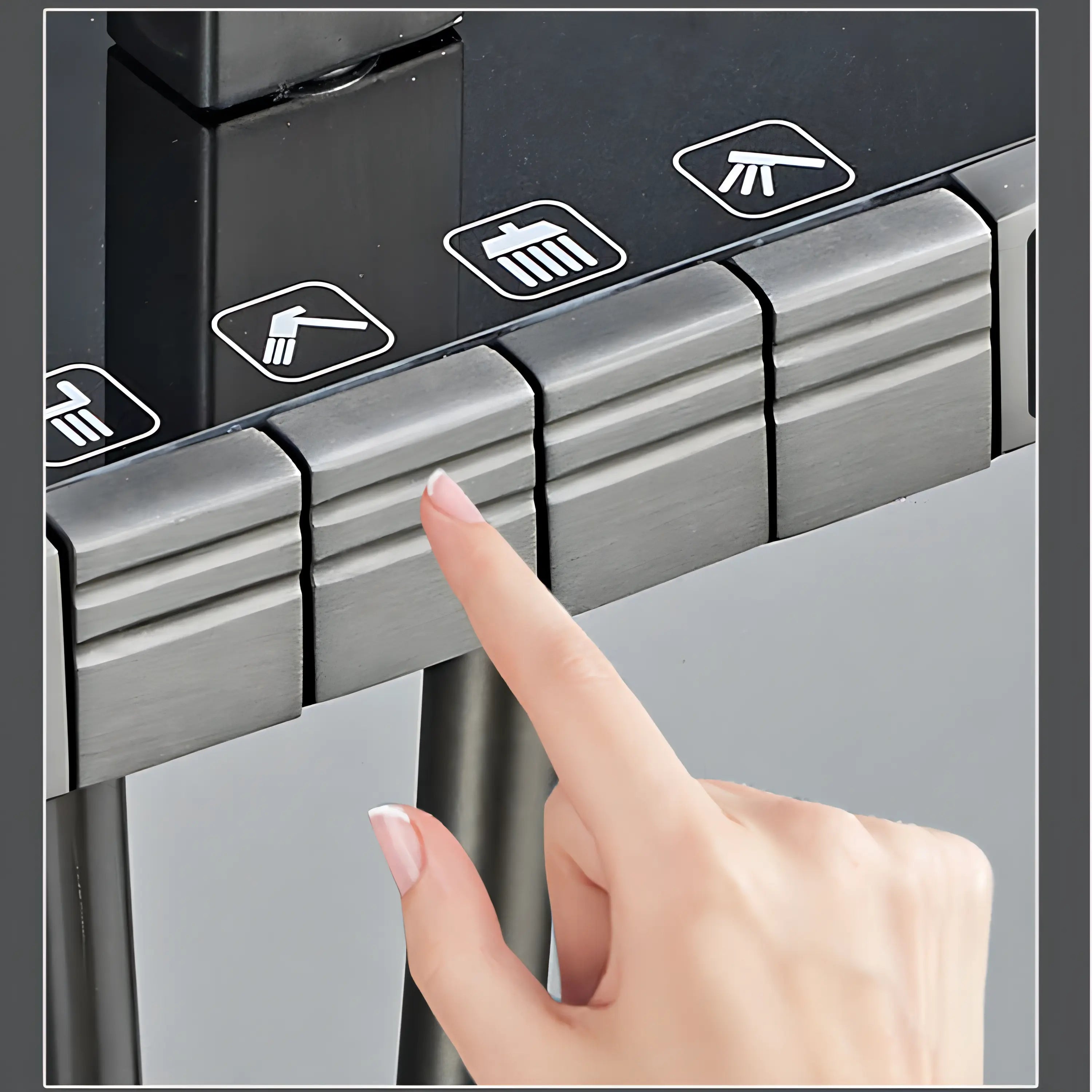 Scout - Digital Waterfall Shower System Set Thermostatic