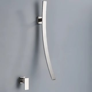 Sadhbh - Modern Wall Mounted Waterfall Bathroom Hot/Cold Mixer Tap
