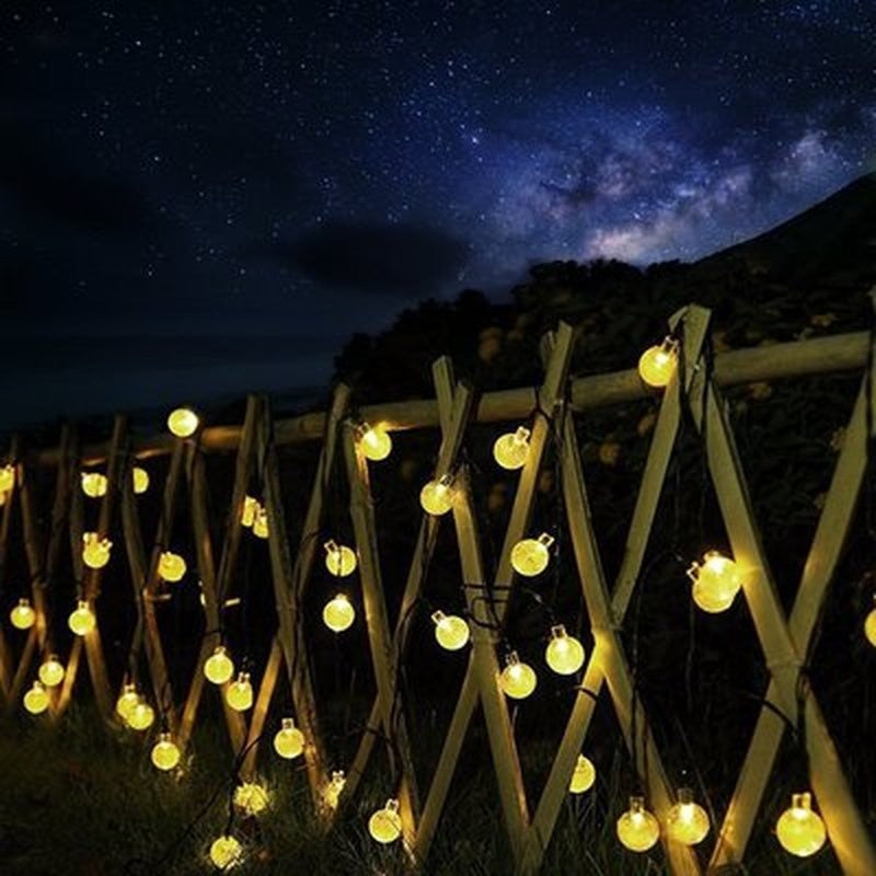 Dae - Solar Crystal Ball LED String Light