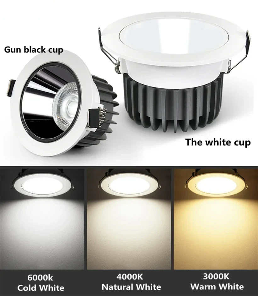 Aayla - Dimmable LED Ceiling Downlight Anti-Glare