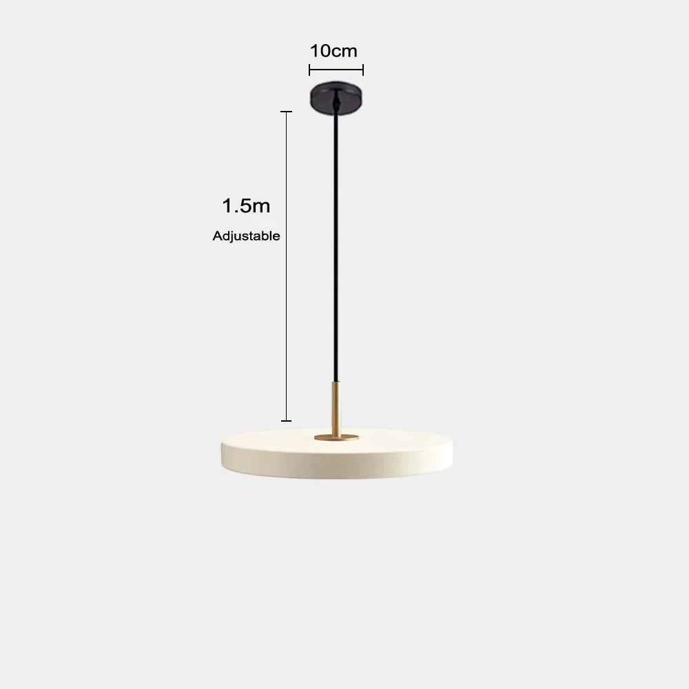 Ariandne - Nordic Hanging Pan Style Thin Ceiling Light Properties