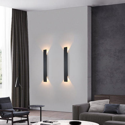 Kashti - Outdoor Waterproof Rectangle Up/Down Wall Light