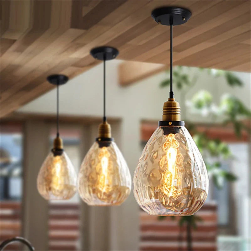 Pia - Modern Glass Pendant Light