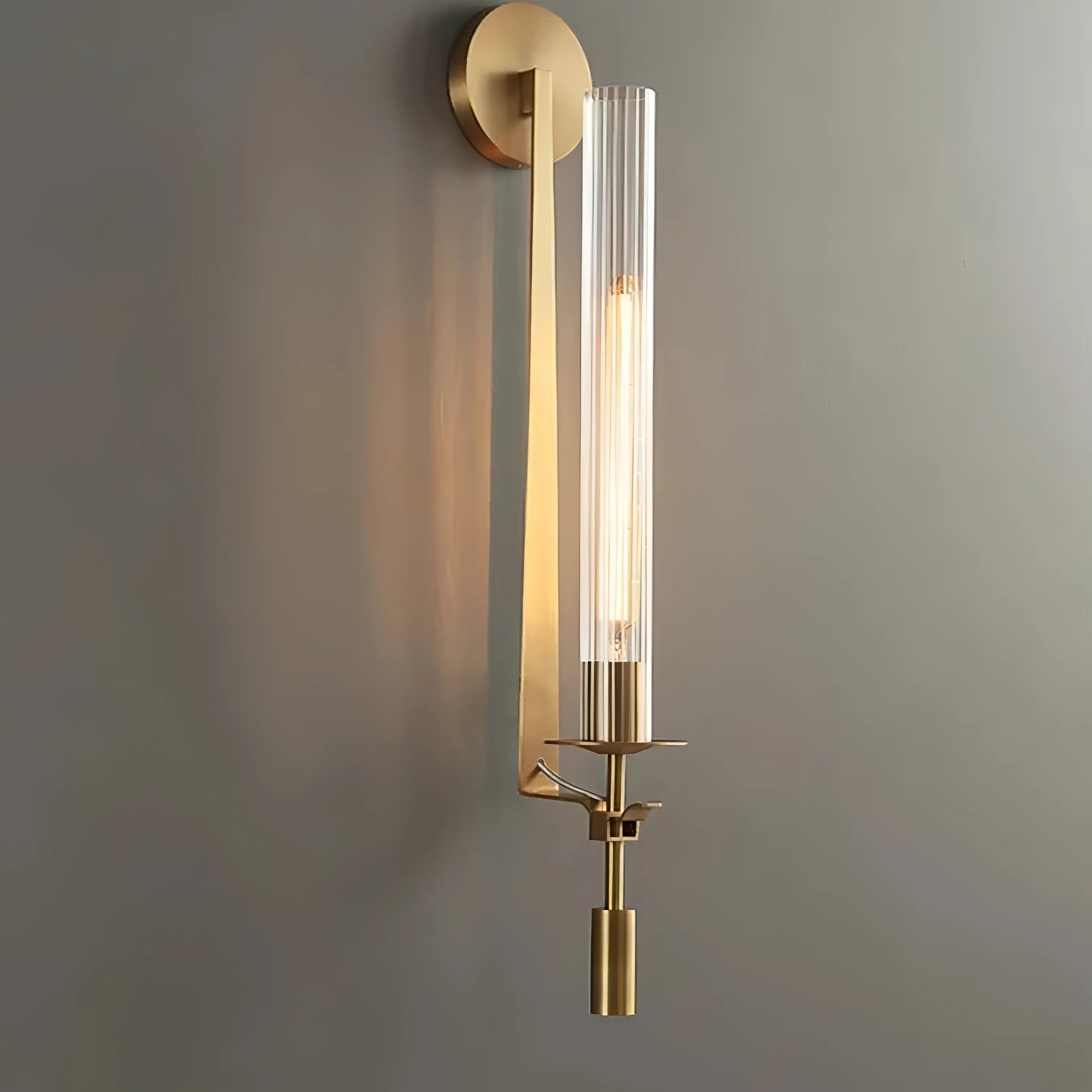 Lan - Post-modern Glass Tube Wall Lamp