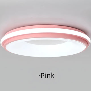 Jackie - Round Multicolour Flush Mount Modern Ceiling Light