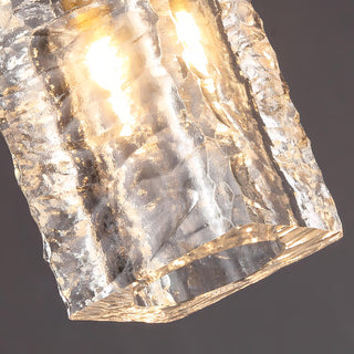 Aarav - Gold Glass Hanging Pendant Ceiling Light