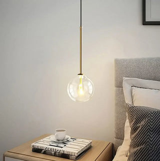 Phoenix - Modern Transparent Glass Ball Hanging Pendant Ceiling Light