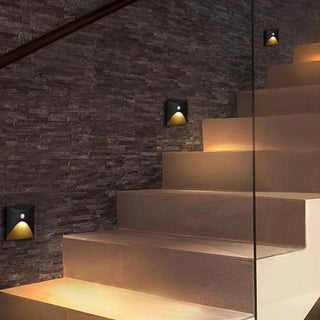Zavala - Modern Waterproof Indoor/Outdoor Recessed Stair Wall Light Grey