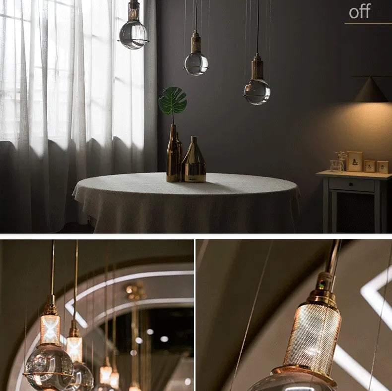 Niklaus - Single Head Postmodern Ball Hanging Ceiling Pendant Light