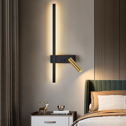 Rubio - Modern LED Adjustable Wall Light Spotlight