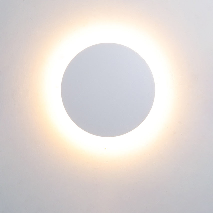 Almos - Outdoor Waterproof Round LED Wall Light