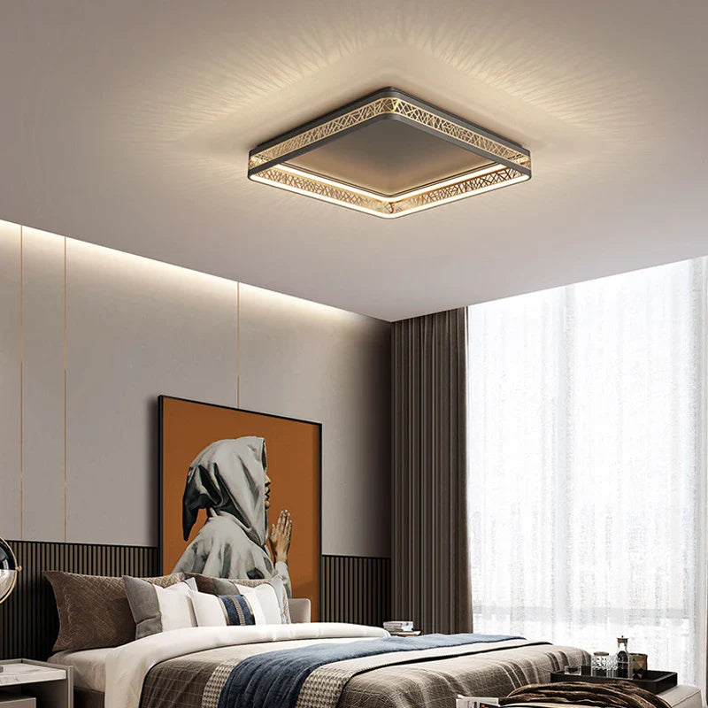 Leal - Modern LED Gold Branch Ceiling Light
